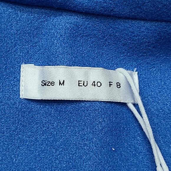 Tendency Coat Womens Medium Double Breasted Long Lined Classic Peacoat EU 40 - Picture 5 of 7